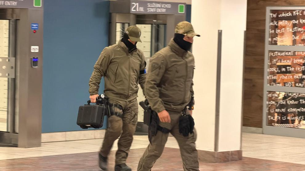 Zásah na pražském letišti