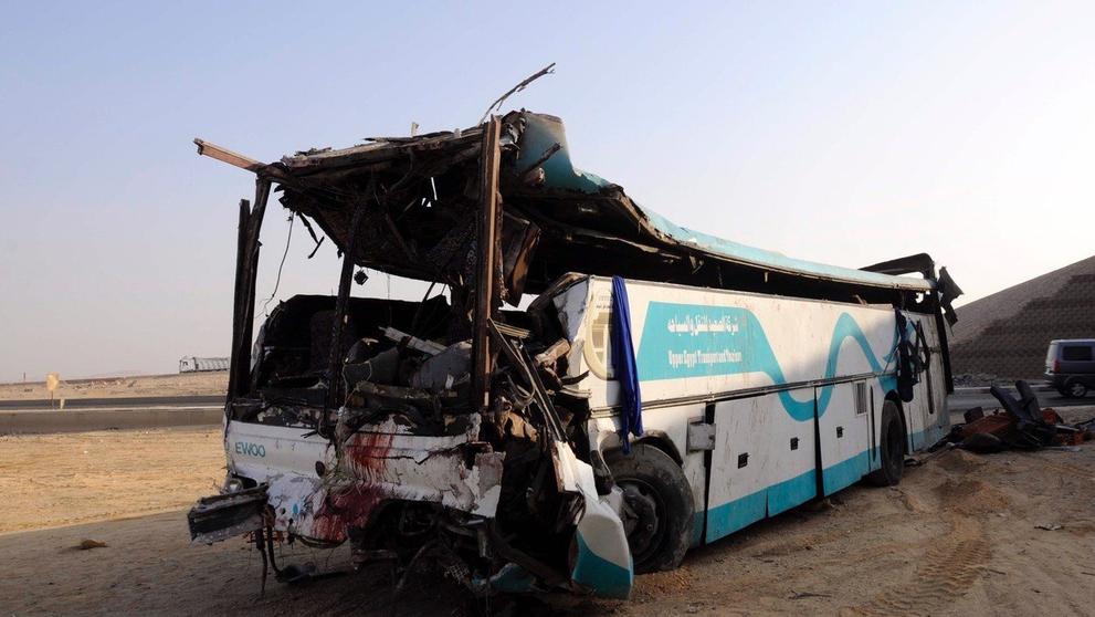 Nehoda turistického autobusu v Egyptě - 3