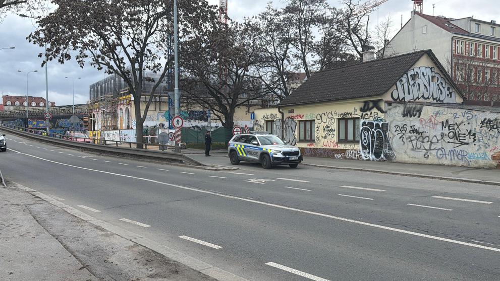 Zásah v Holešovicích
