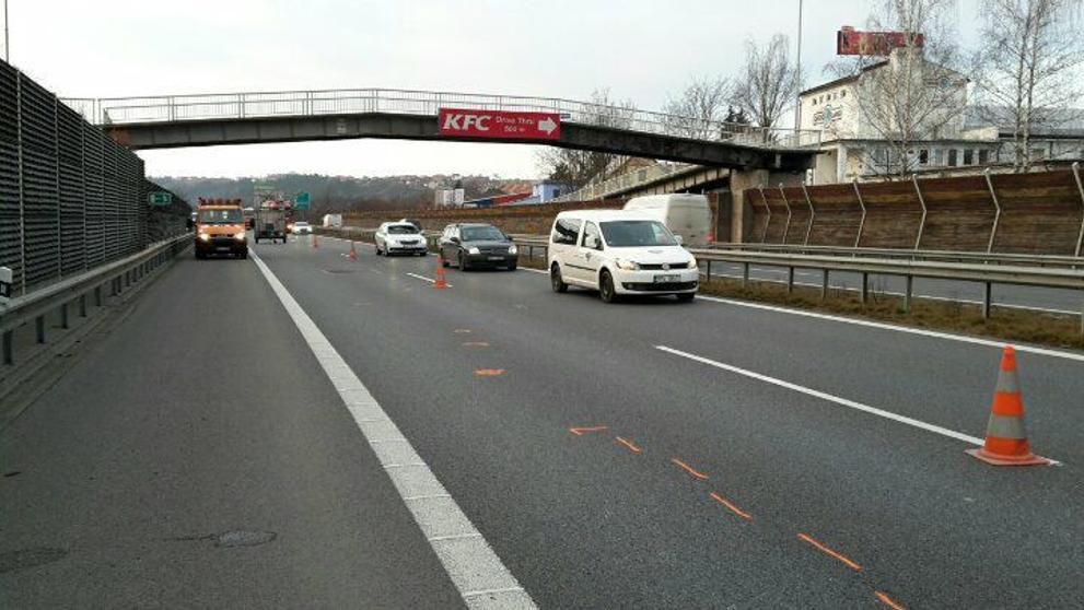 Nehoda na dálnici D5 - 3