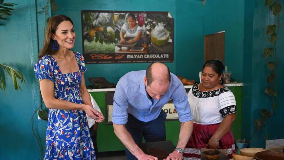 Princ William a Kate na návštěvě v Belize (3)
