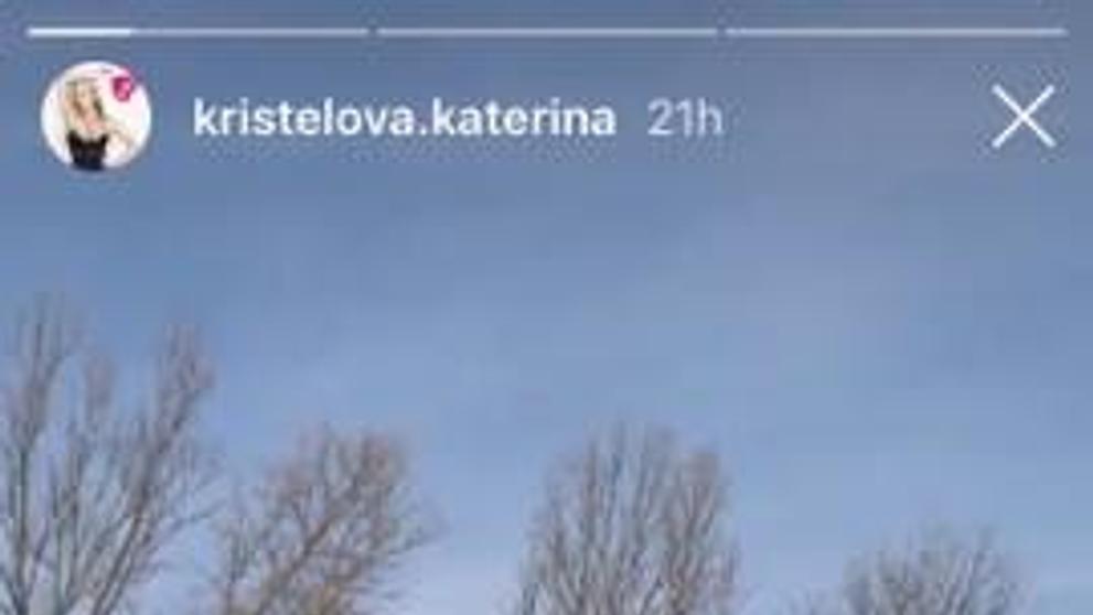 Kateřina Kristelová a její instastories