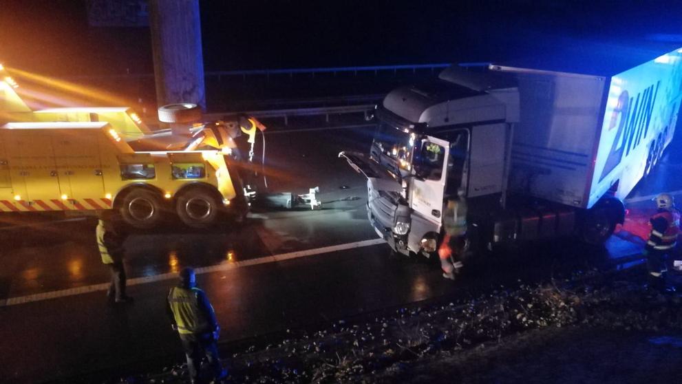 Dopravní nehoda na Pražském okruhu