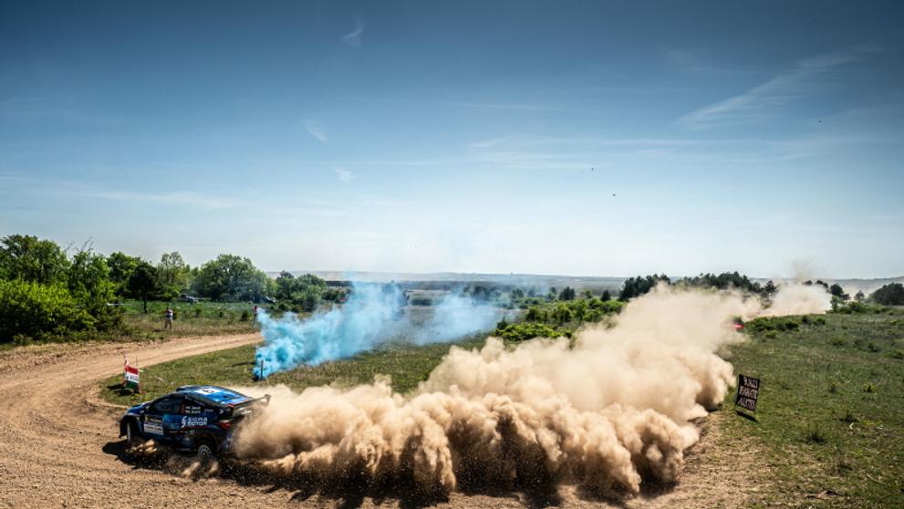 Toyota GR Yaris Rally2 Filipa Mareše a Radovana Buchy