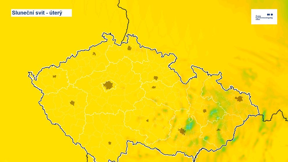 Sluneční svit - úterý