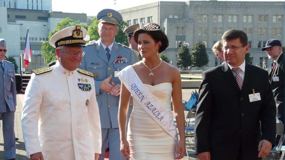 Kapitánka české armády královnou amerického vojenského festivalu