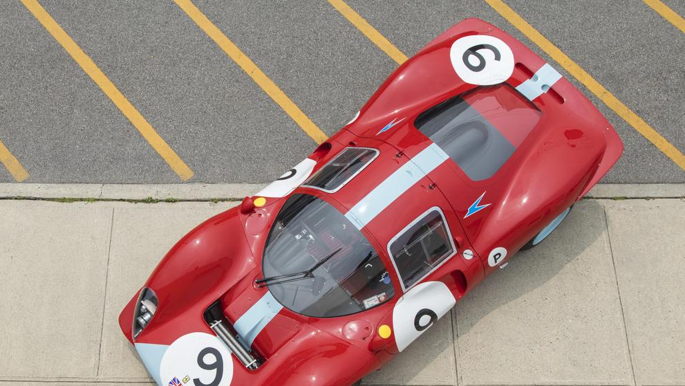 Vzácné Ferrari 412P z roku 1967