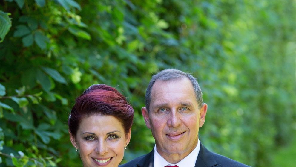 Kateřina Pancová a Petr Kott