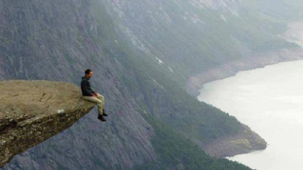 Trolltunga v Norsku - 6