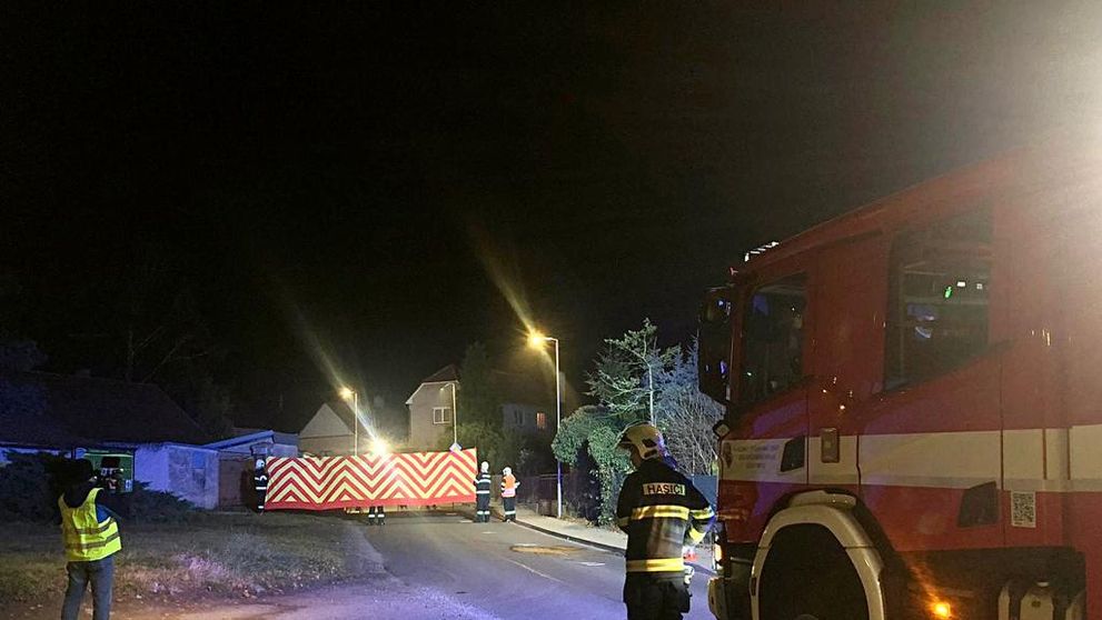 Tragická nehoda v obci Tatce na Kolínsku