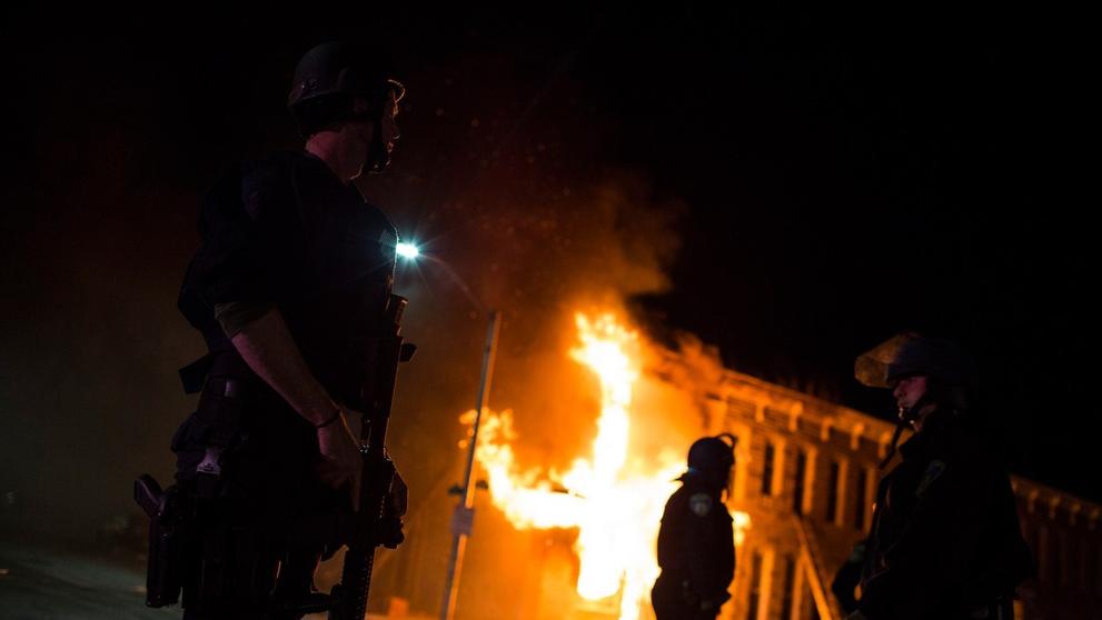 Protesty v Baltimore - 13