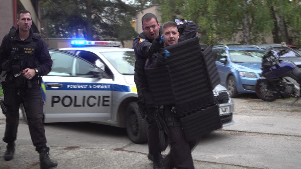 Výcvik policie v Sadské - 1