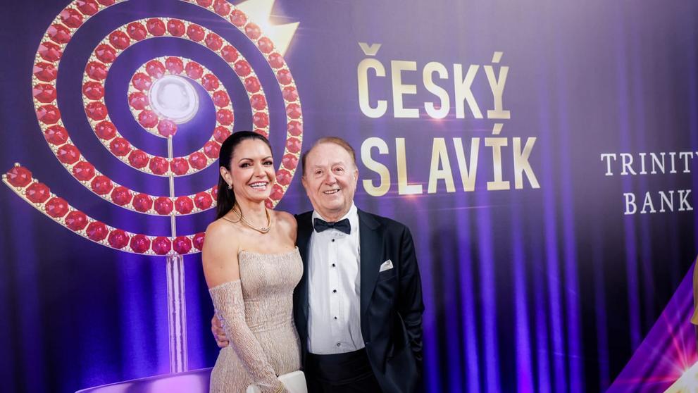 Český slavík 2024 - Petr Janda a manželka Alice