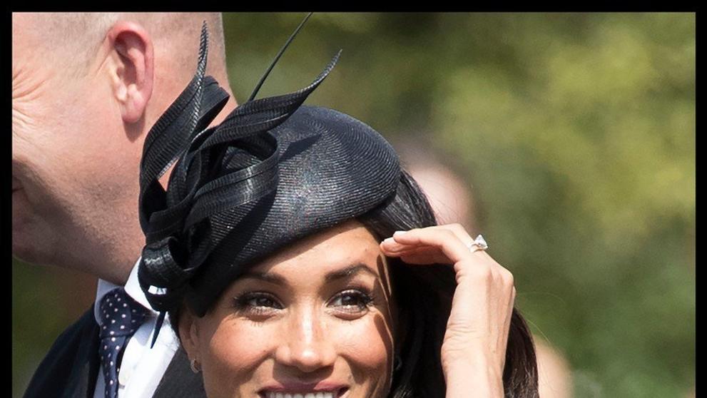 Meghan a Harry na svatbě přátel - 1