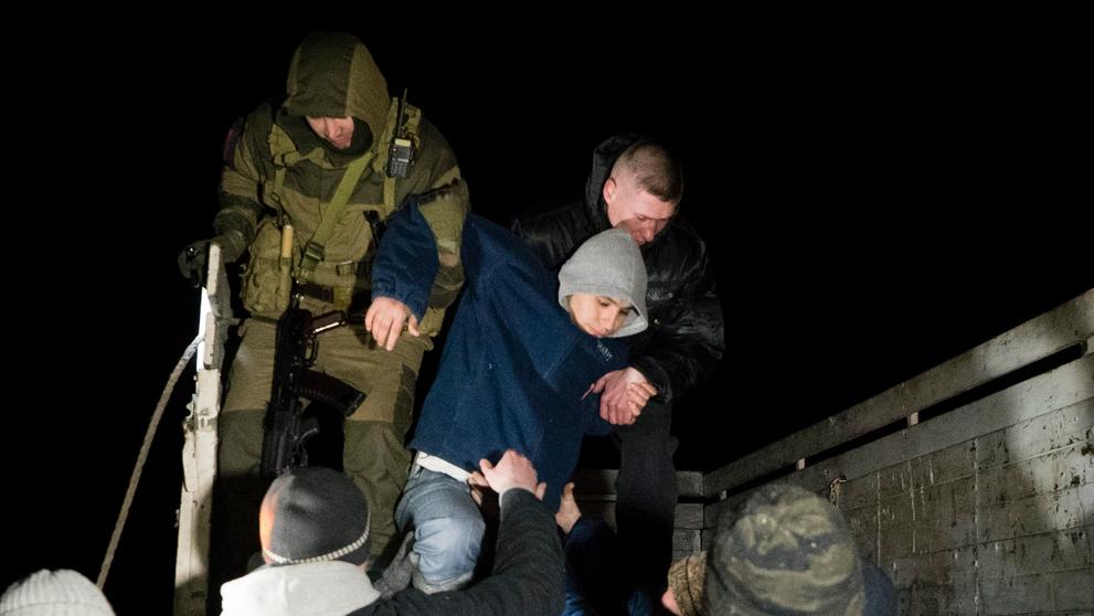 Ukrajina: Výměna zajatců mezi armádou a separatisty - 2