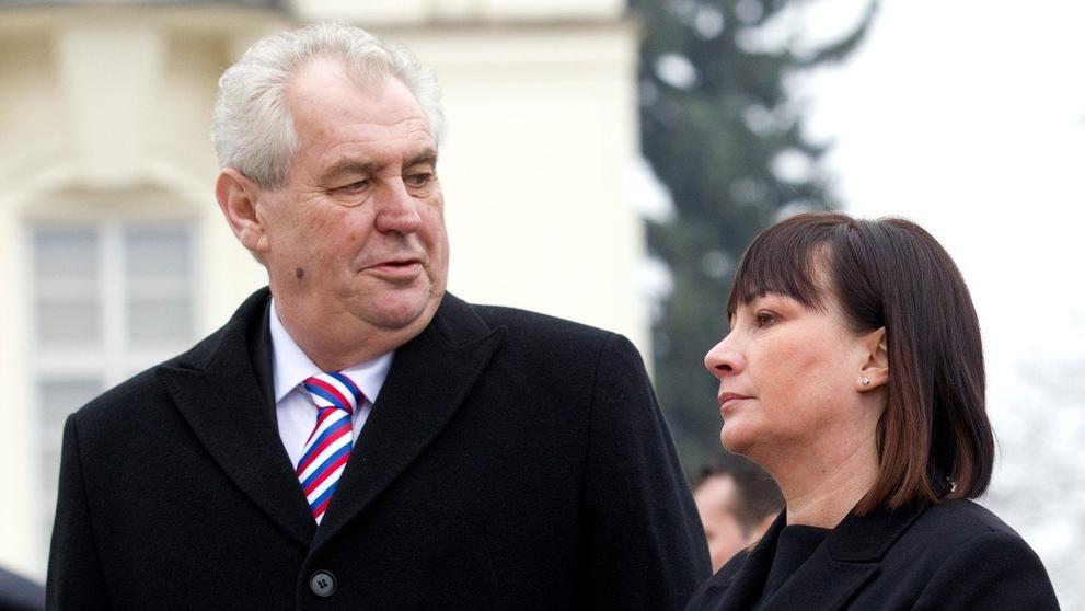 Miloš Zeman a Ivana Zemanová - 2013