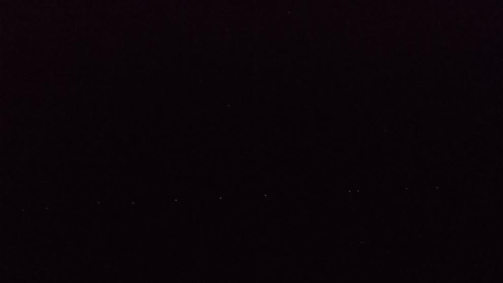 UFO? Čechy vystrašily satelity Elona Muska - 18