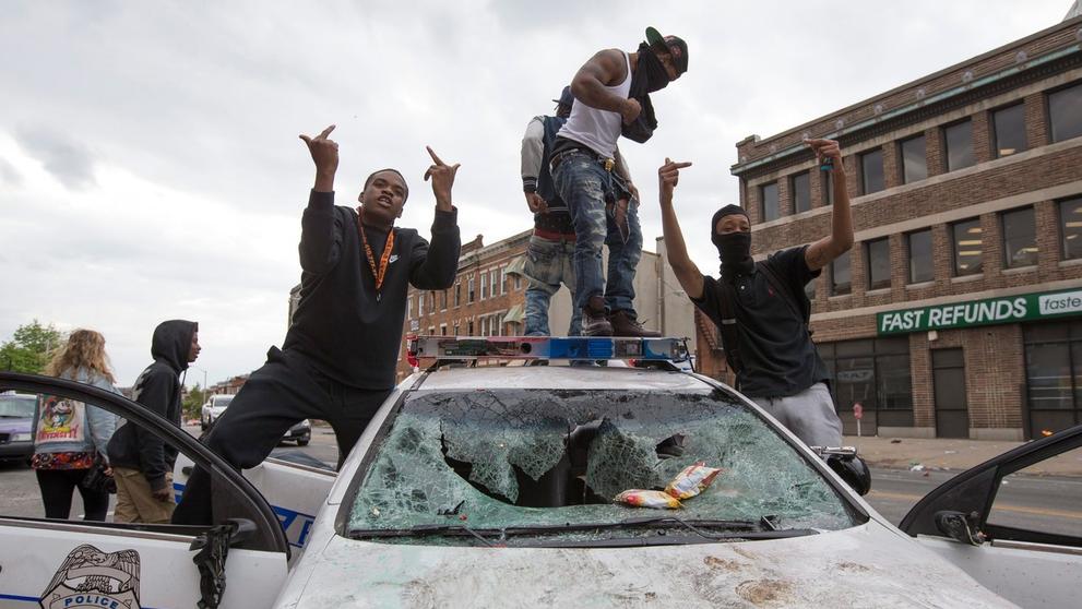 Protesty v Baltimore - 6