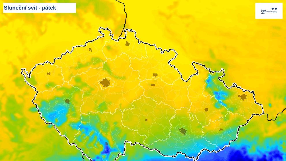 Sluneční svit - pátek 28. 3. 2025