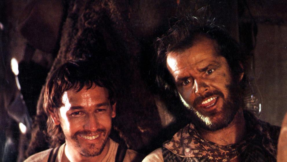 Frederic Forrest a Jack Nicholson ve westernu Zastavení na Missouri 1976