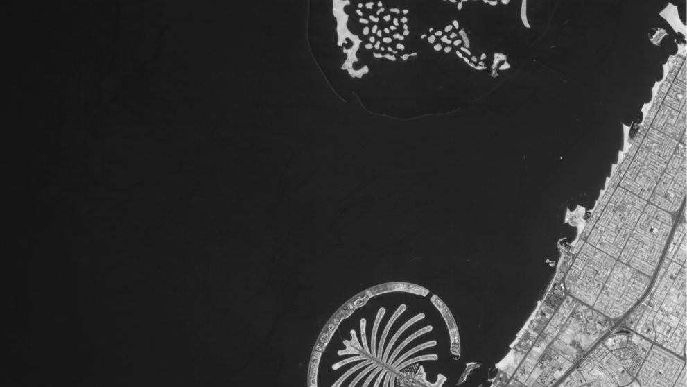 Snímek Dubaje ze satelitu SATurnin-1