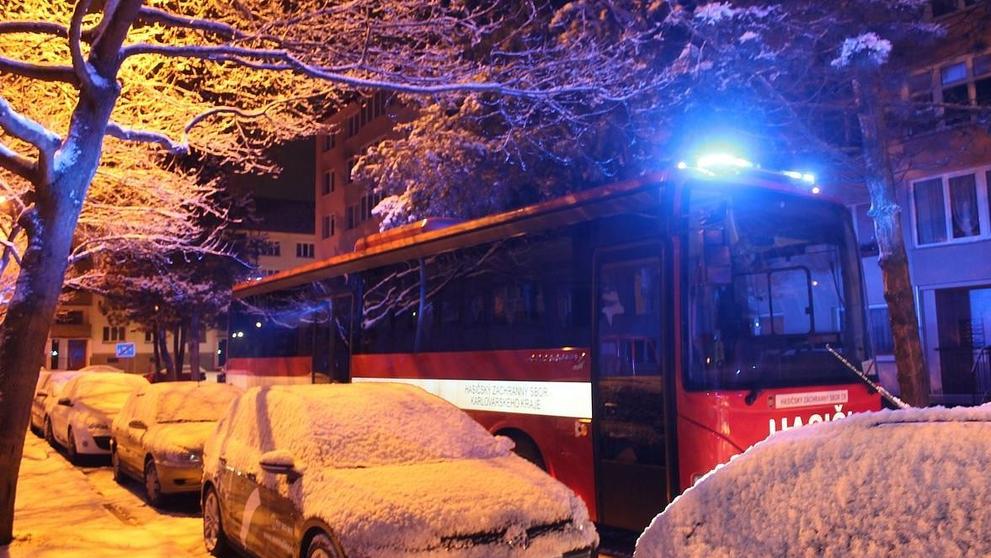Požár v Horním Slavkově na Sokolovsku - 5