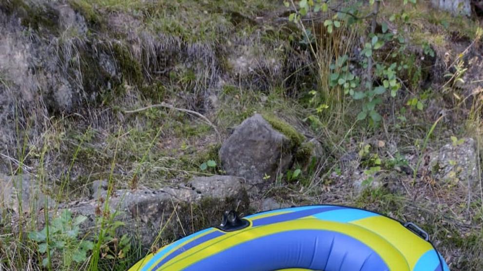 Záchrana tonoucí ženy z nádrže Pastviny