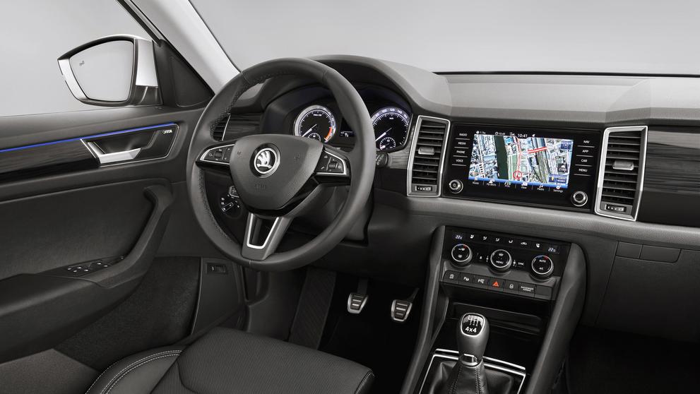 Představení vozu KODIAQ - interiér - 3
