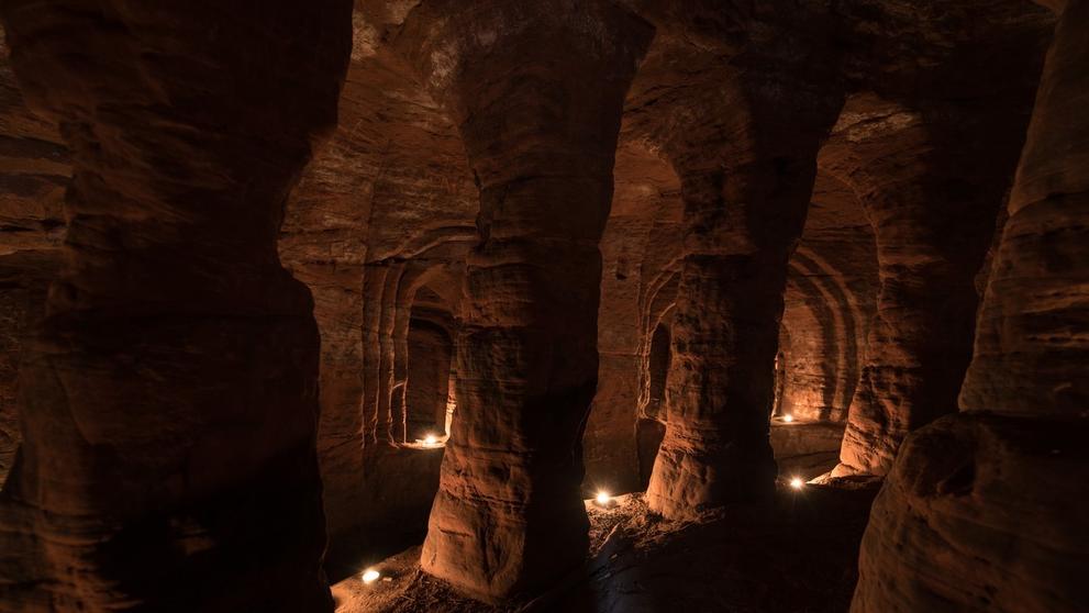 Králičí nora ukrývala 700 let starou templářskou jeskyni - 2