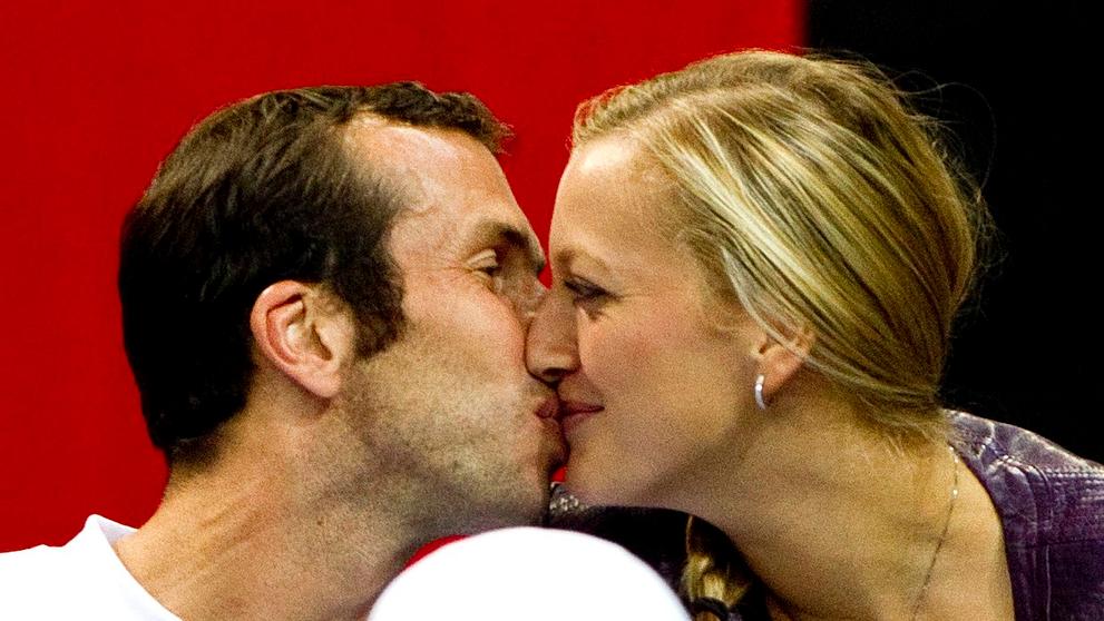 Radek Štěpánek a Petra Kvitová
