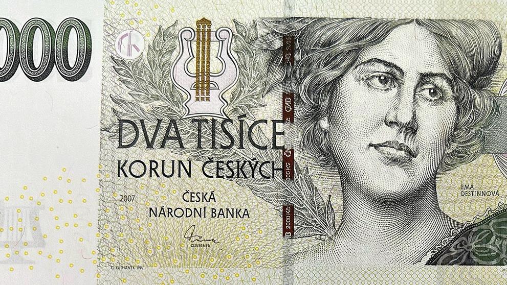 ČR, 2000korunová bankovka, vzácná první série, 2007, vyvolávací cena 20 000 Kč (2)