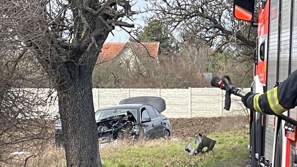 Vážná nehoda na Mělnicku