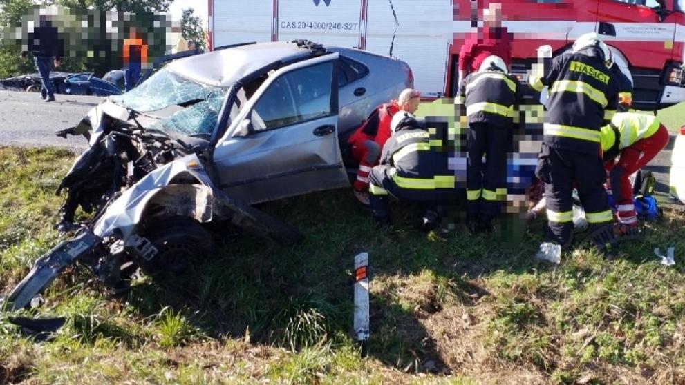 Nehoda na hlavním tahu z Hradce na Olomouc (3)