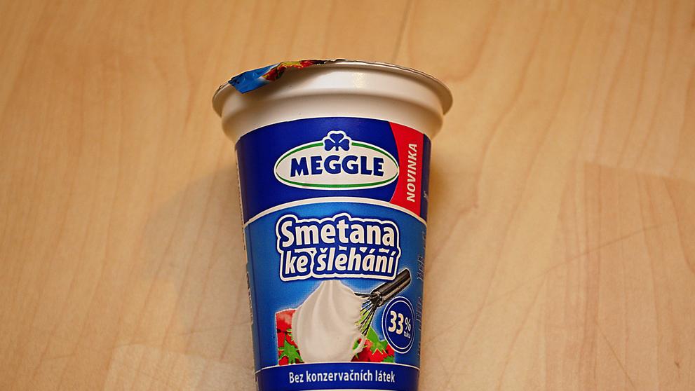 Test - šlehačka - Meggle