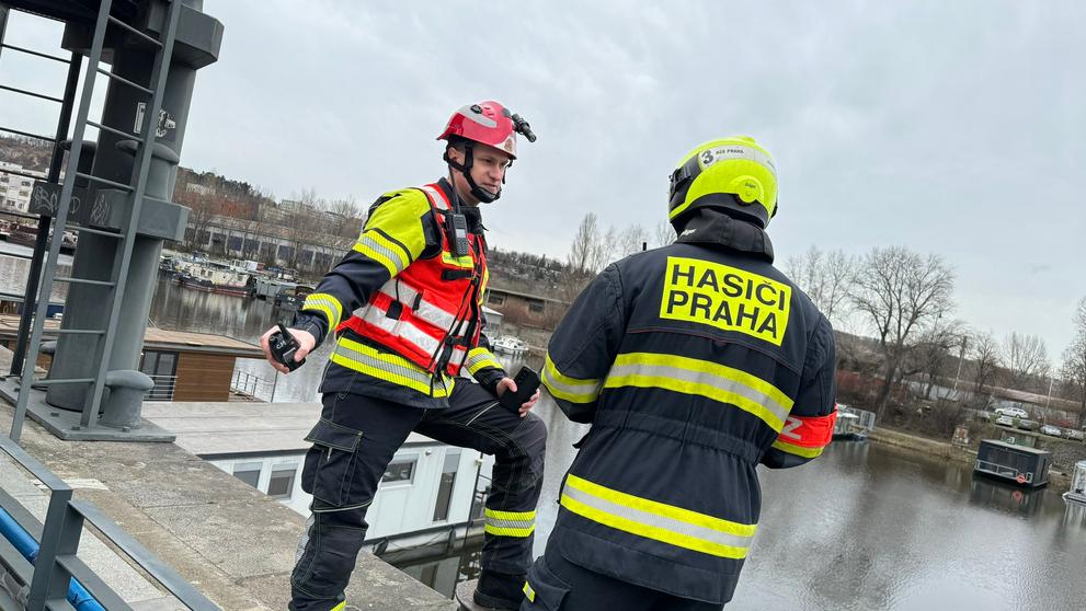 Únik ropných látek do Vltavy, 23. 2. 2024 (3)