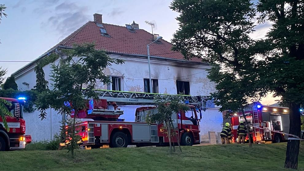 Tragický požár v Praze-Dubči