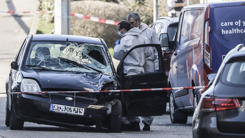 Auto najelo do davu lidí v Německu, 3. 3. 2025
