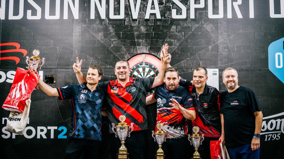 Jan Hoffmann, Petr Křivka, Tomáš Materna a Jan Kraus na Windson Nova Sport Open 2025