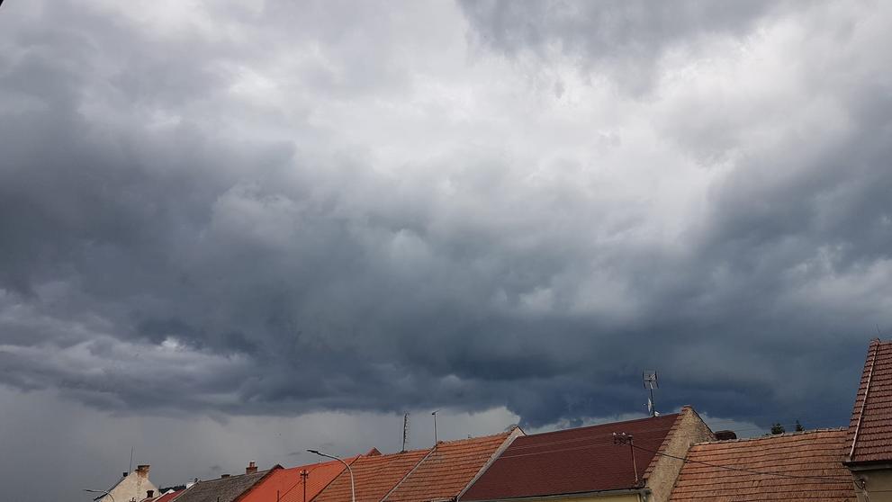 Bouřka v Čelechovicích na Hané