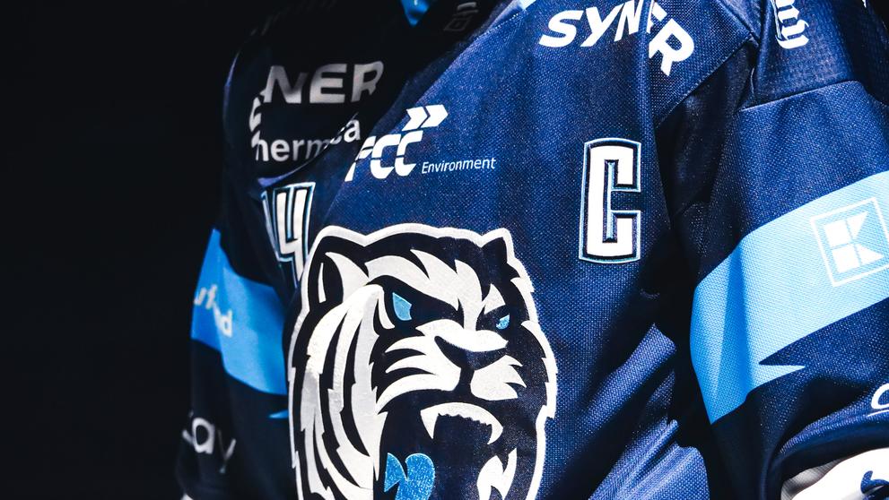 Dres týmu Bílí Tygři Liberec