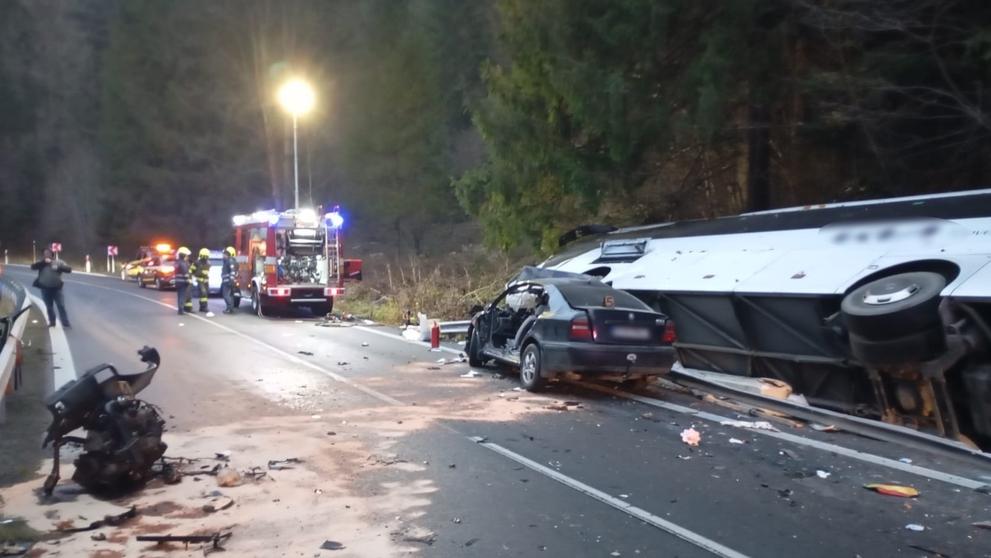 Tragická dopravní nehoda na Slovensku (3)