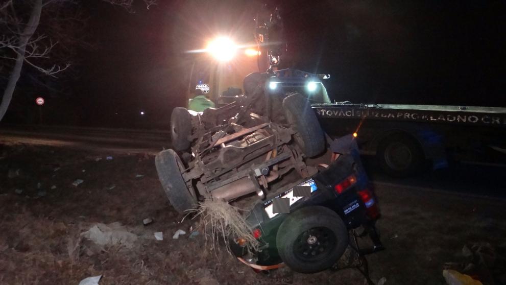 Terénní auto nevypadalo po nehodě vůbec dobře