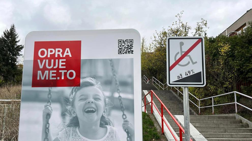 Novinky na Podolských schodech v Praze