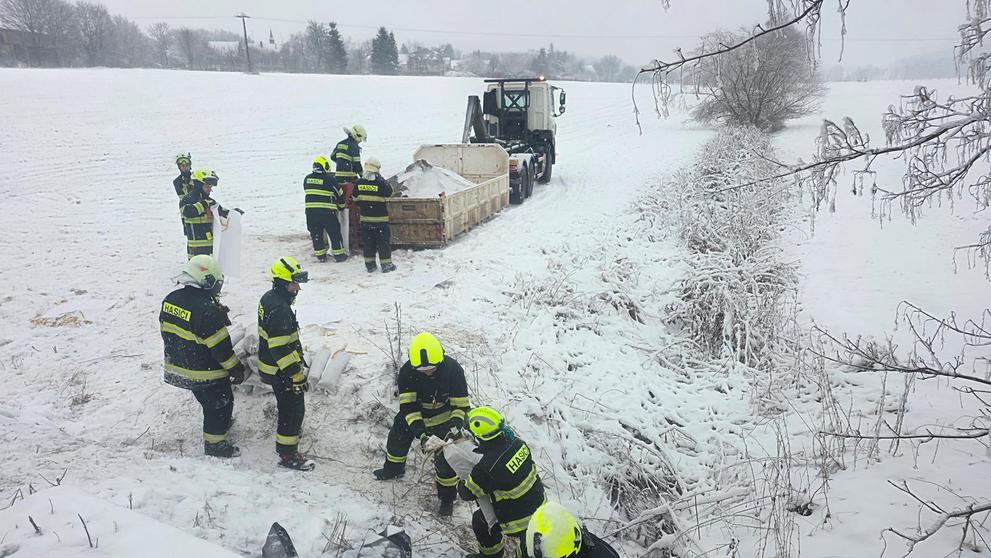Nehoda cisterny na Rakovnicku