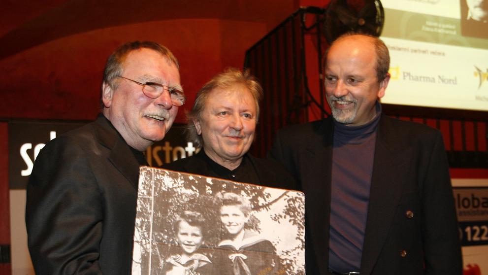 Eduard Krečmar, Václav Neckář a Jan Neckář