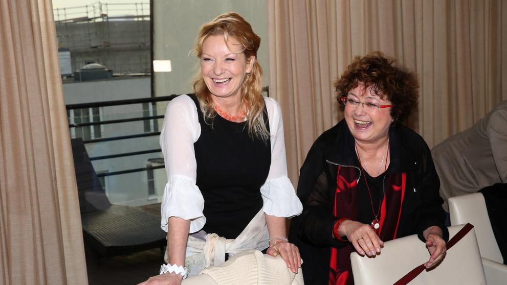 Vilma Cibulková a Jana Boušková, 5. 12. 2020