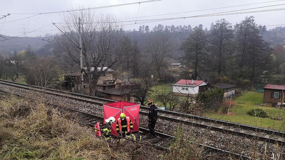 Skok pod vlak v Řevnicích