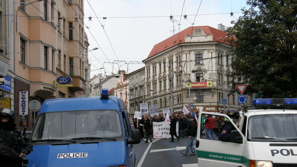 Demonstrace proti romské kriminalitě - 3
