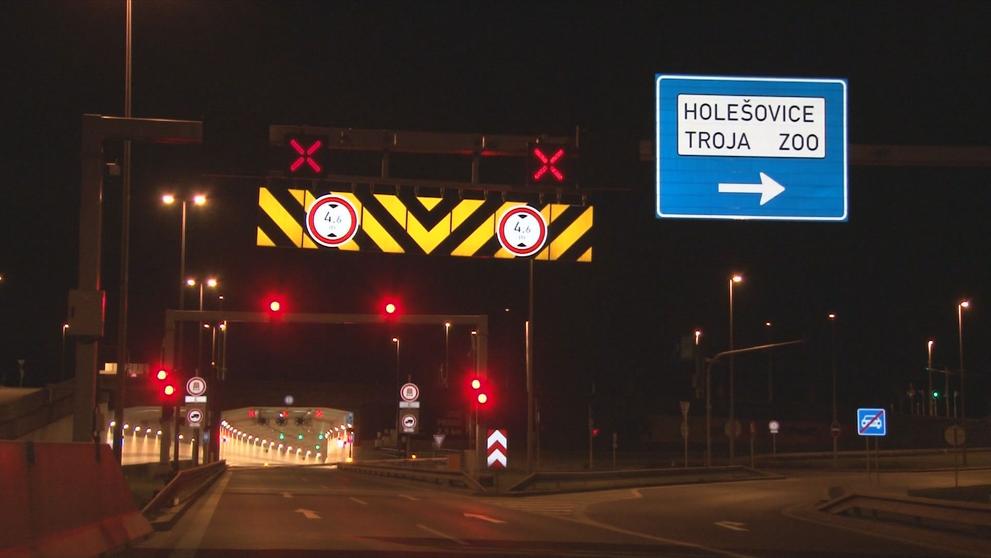 Tunel Blanka je uzavřen