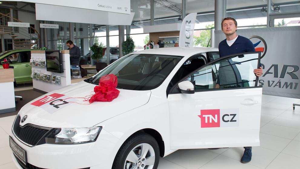 Předání vozu výherci soutěže s aplikací TN.cz - 11
